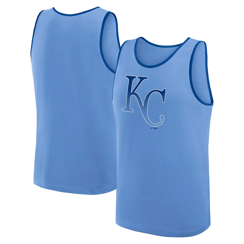 Men's Logo Athletic Light Blue Kansas City Royals Unmatched Success Tank Top