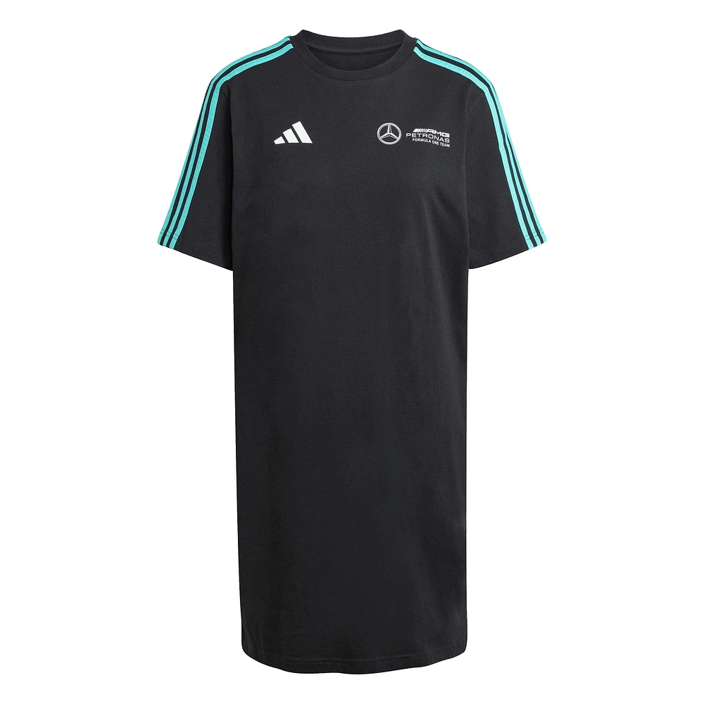 Women's adidas Black Mercedes-AMG Petronas F1 Team Fan Wear DNA Alphaskin Dress
