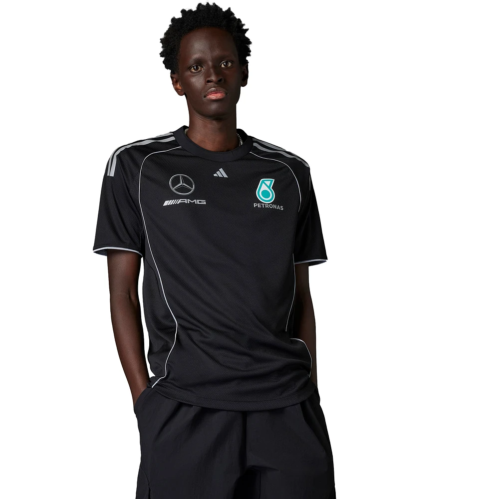 Men's adidas Black Mercedes-AMG Petronas F1 Team Wear Mechanics Jersey