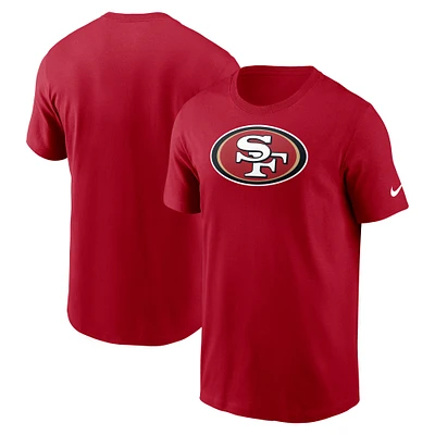Men's Nike Scarlet San Francisco 49ers Primary Logo T-Shirt