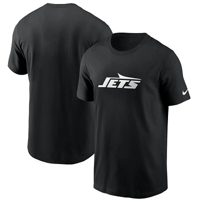 Men's Nike Black New York Jets Primary Logo T-Shirt