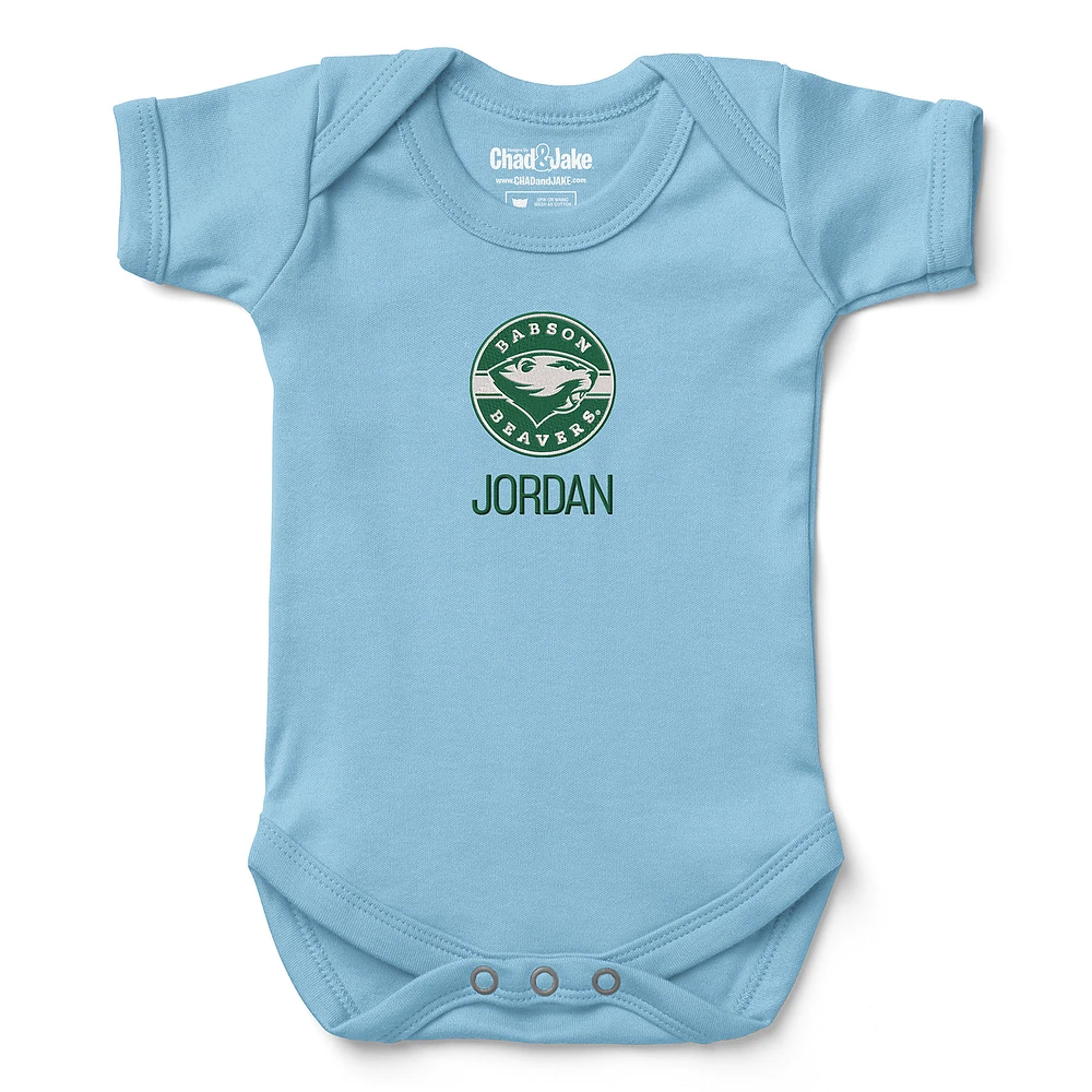 Newborn & Infant Chad Jake Babson Beavers Personalized Team Logo Bodysuit