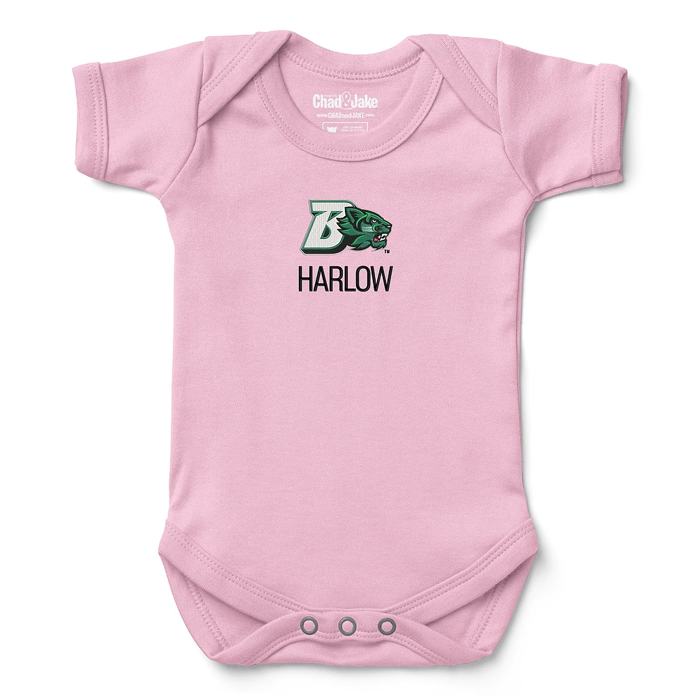 Newborn & Infant Chad Jake Binghamton Bearcats Personalized Team Logo Bodysuit