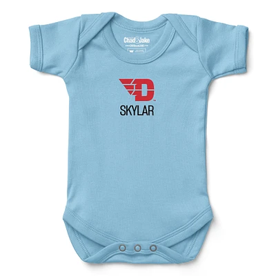 Newborn & Infant Chad Jake Dayton Flyers Personalized Team Logo Bodysuit