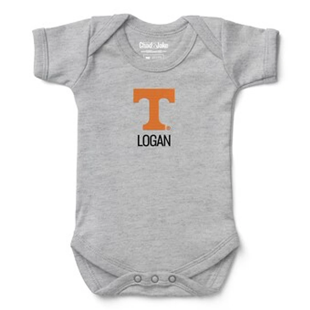Newborn & Infant Chad Jake Tennessee Volunteers Personalized Team Logo Bodysuit