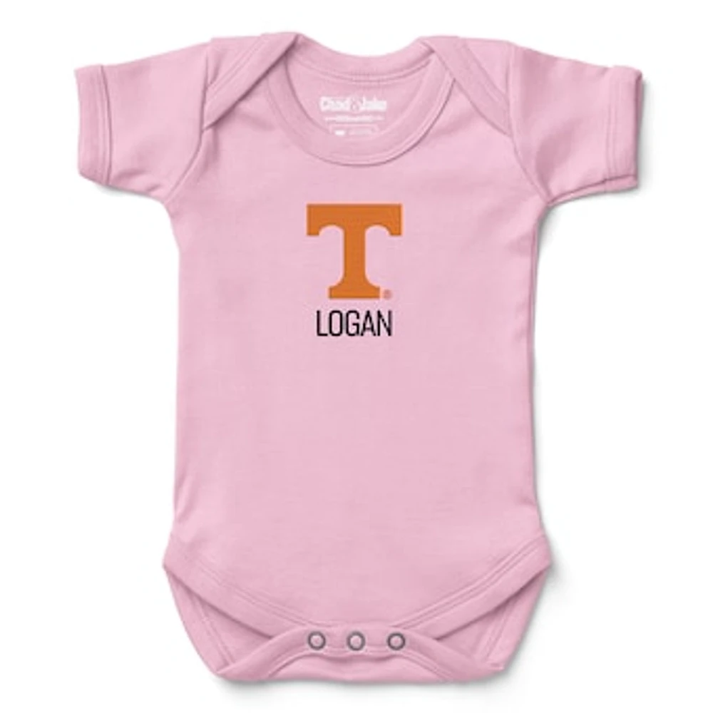 Newborn & Infant Chad Jake Tennessee Volunteers Personalized Team Logo Bodysuit