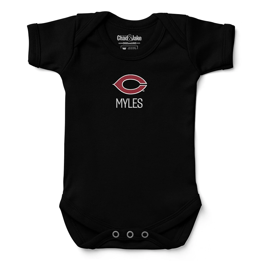 Newborn & Infant Chad Jake UChicago Maroons Personalized Team Logo Bodysuit