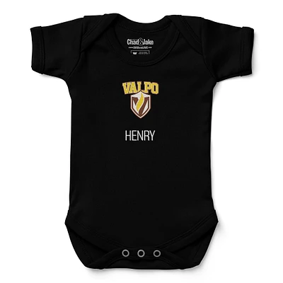 Newborn & Infant Chad Jake Valparaiso University Personalized Team Logo Bodysuit