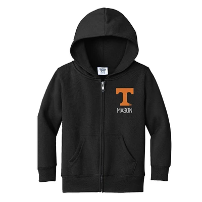 Toddler Chad & Jake Tennessee Volunteers Personalized Full-Zip Hoodie