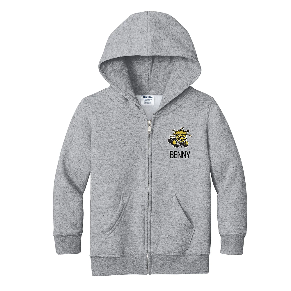 Toddler Chad & Jake Wichita State Shockers Personalized Full-Zip Hoodie