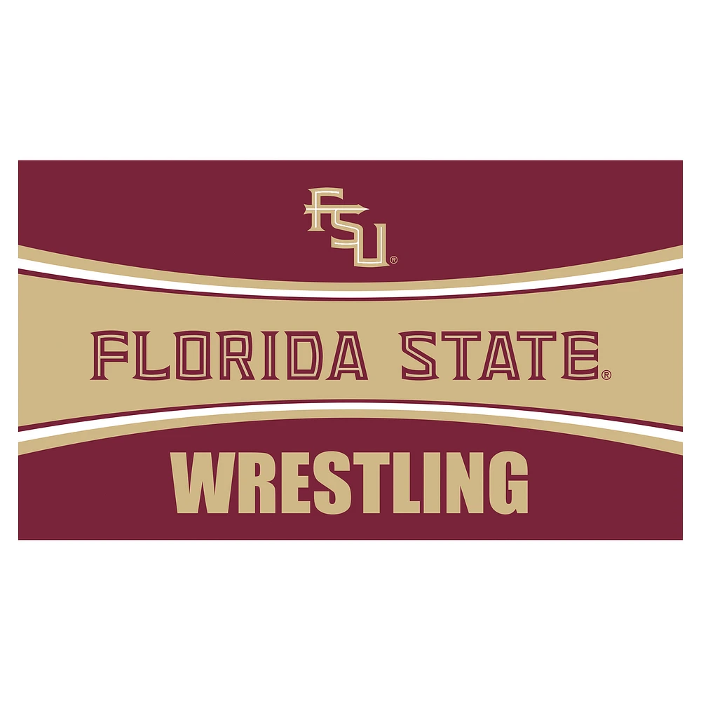 Florida State Seminoles 28" x 16" Wrestling Trapper Door Mat