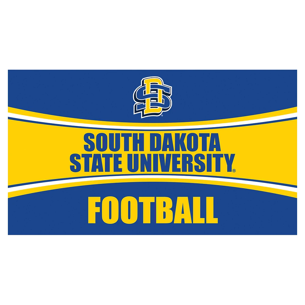 South Dakota State Jackrabbits 28" x 16" Football Trapper Door Mat