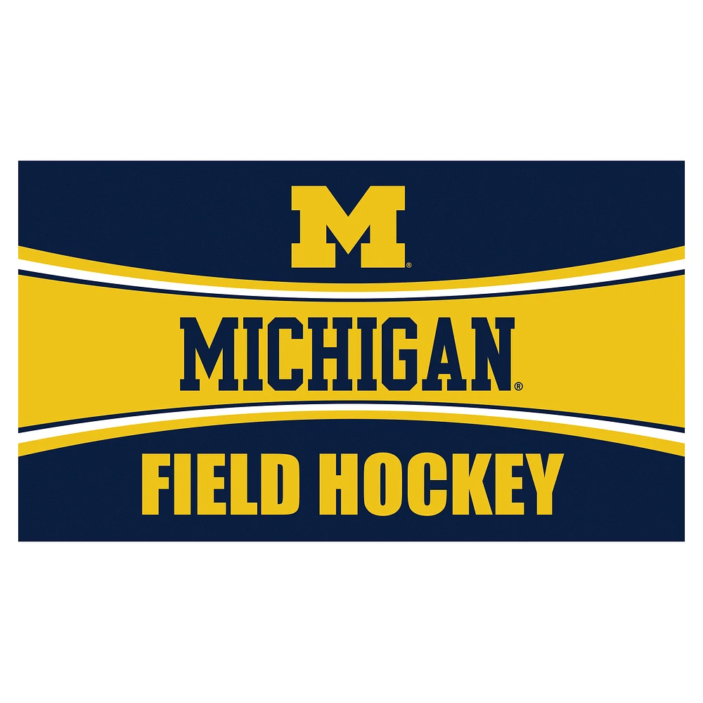 Michigan Wolverines 28" x 16" Field Hockey Trapper Door Mat