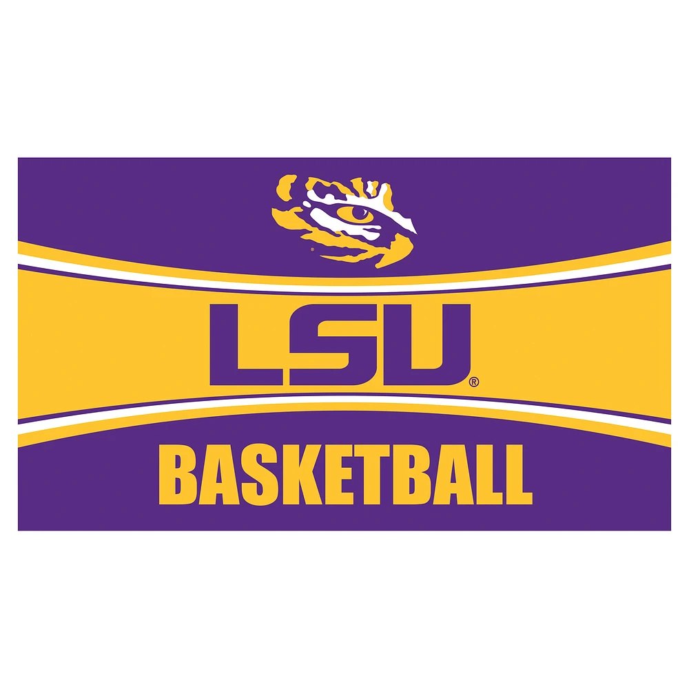 LSU Tigers 28" x 16" Basketball Trapper Door Mat