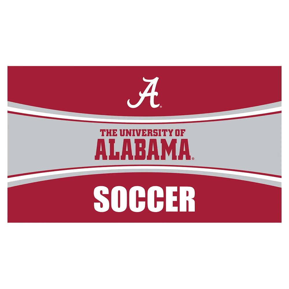Alabama Crimson Tide 28" x 16" Soccer Trapper Door Mat