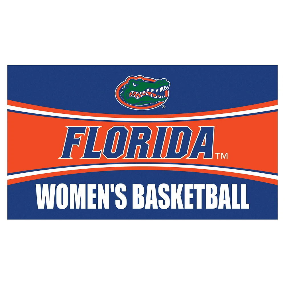 Florida Gators 28" x 16" Women's Basketball Trapper Door Mat