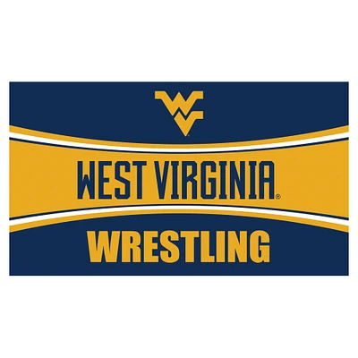 West Virginia Mountaineers 28" x 16" Wrestling Trapper Door Mat
