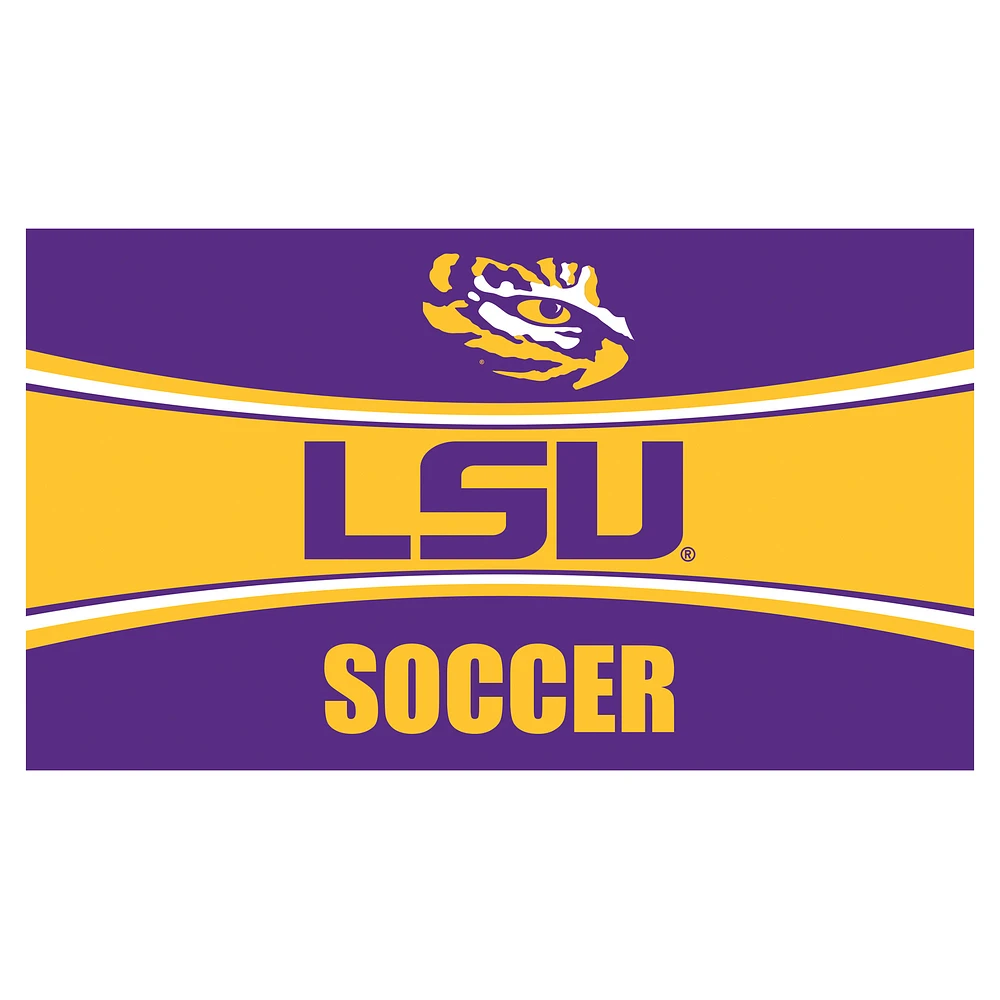 LSU Tigers 28" x 16" Soccer Trapper Door Mat