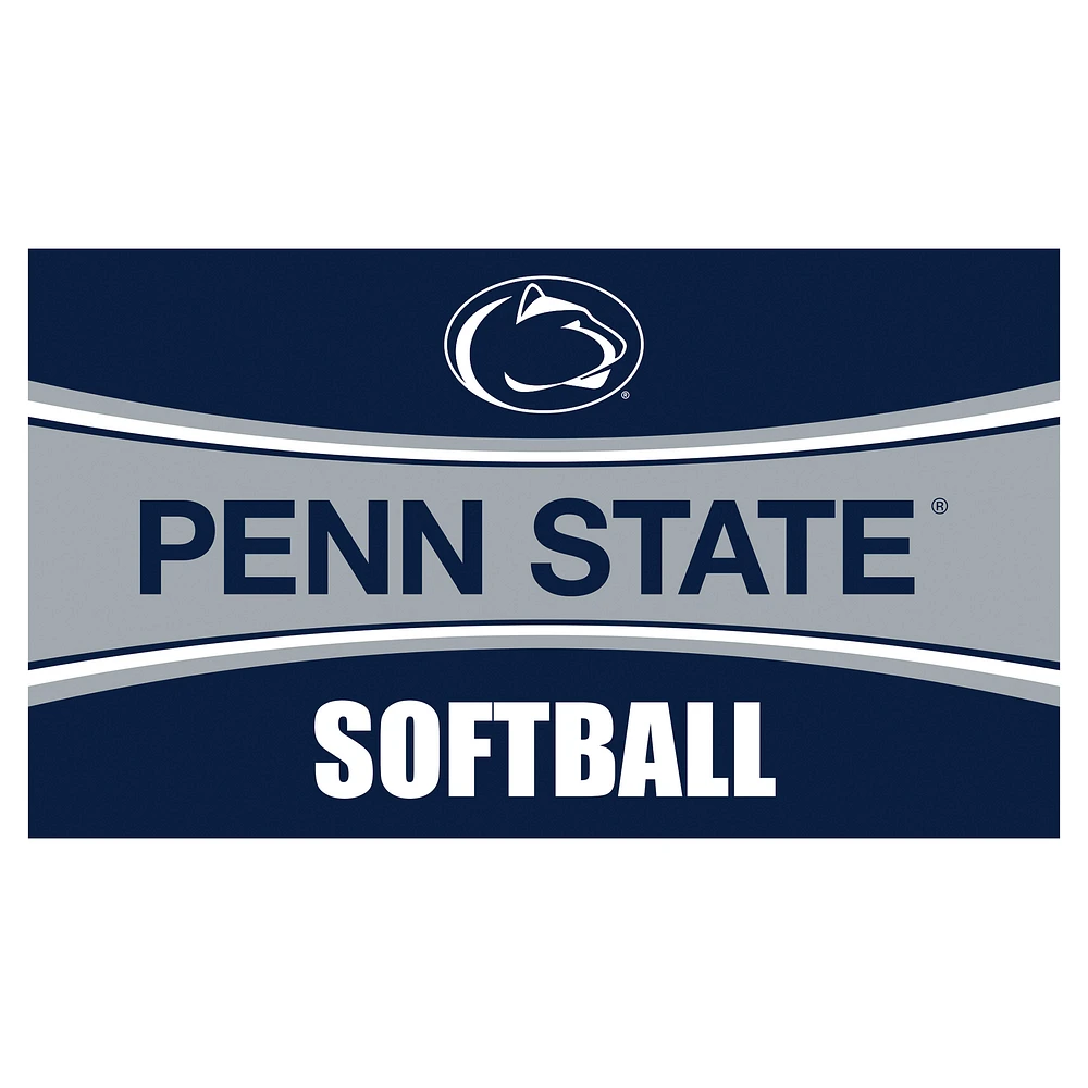 Penn State Nittany Lions 28" x 16" Softball Trapper Door Mat