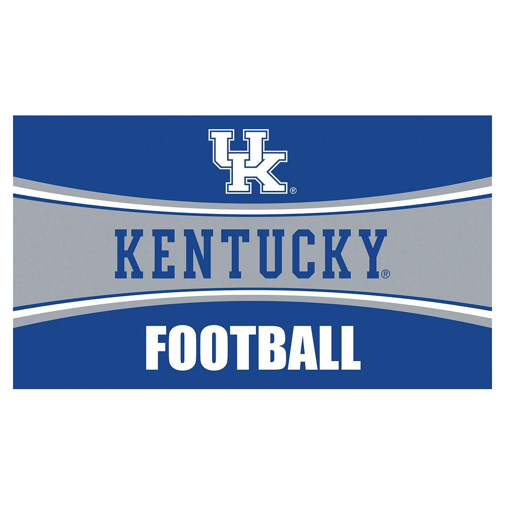 Kentucky Wildcats 28" x 16" Football Trapper Door Mat