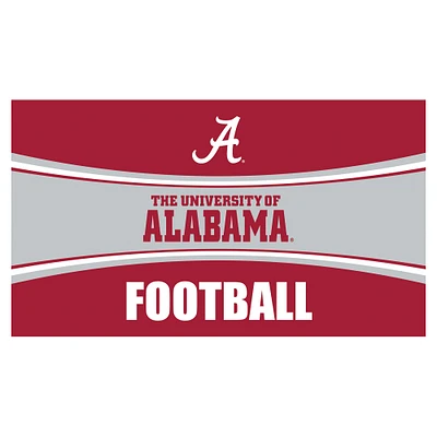 Alabama Crimson Tide 28" x 16" Football Trapper Door Mat