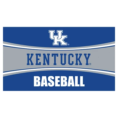 Kentucky Wildcats 28" x 16" Baseball Trapper Door Mat