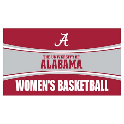 Alabama Crimson Tide 28" x 16" Women's Basketball Trapper Door Mat