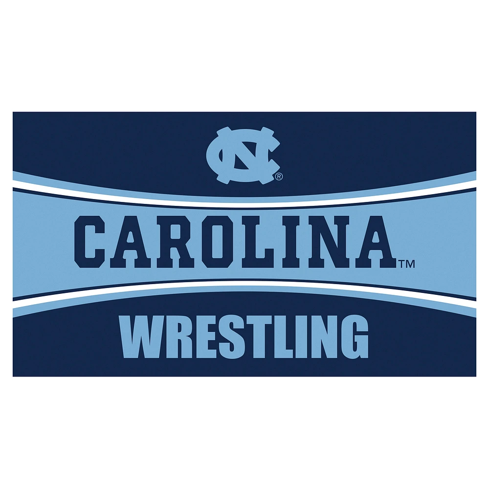 North Carolina Tar Heels 28" x 16" Wrestling Trapper Door Mat