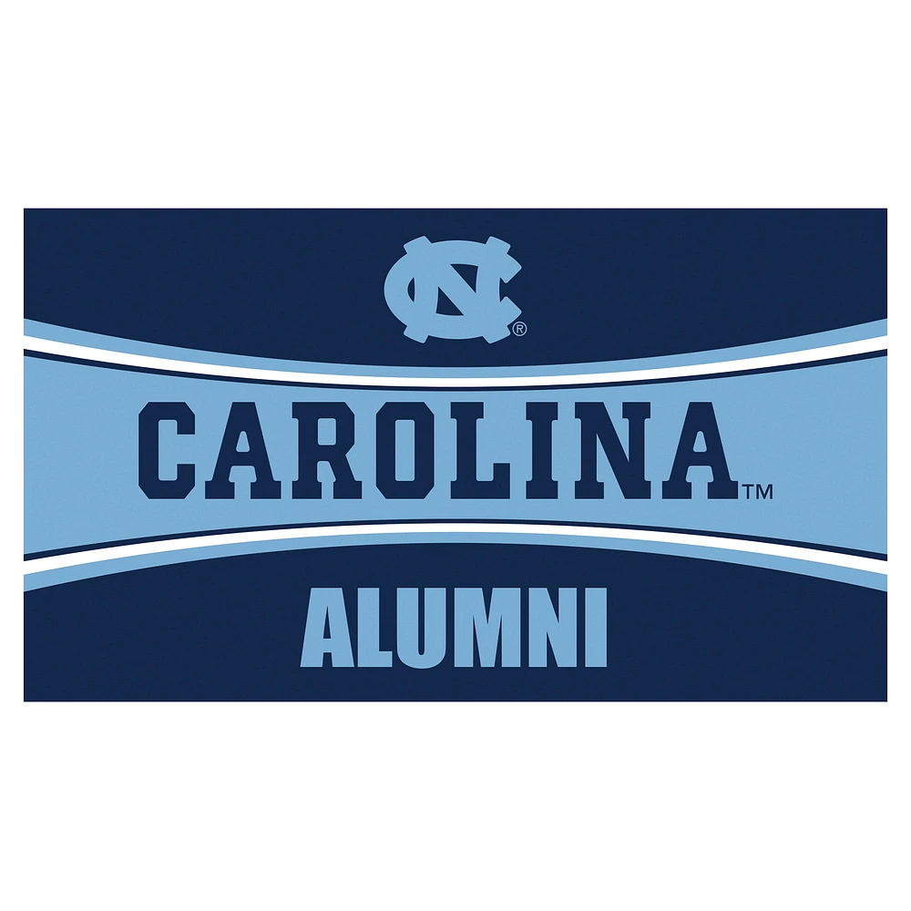 North Carolina Tar Heels 28" x 16" Alumni Trapper Door Mat