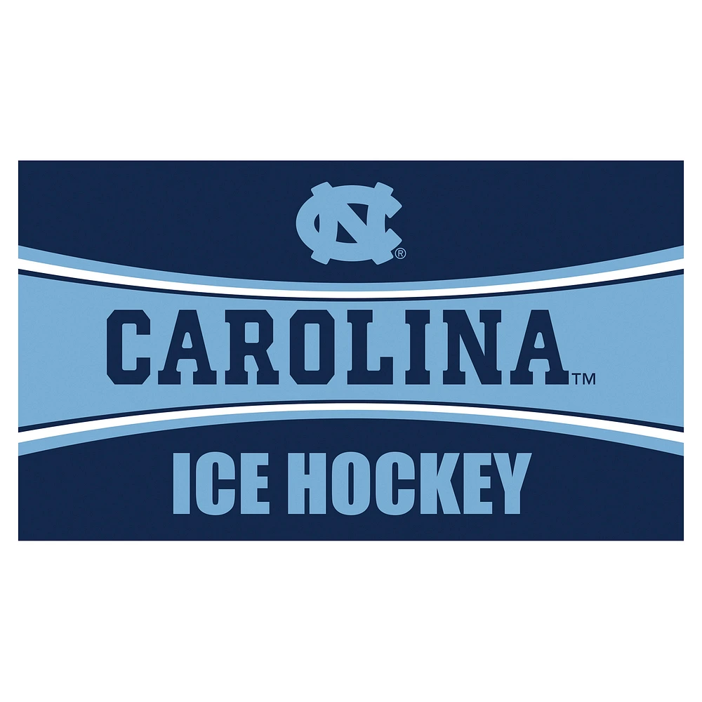 North Carolina Tar Heels 28" x 16" Ice Hockey Trapper Door Mat