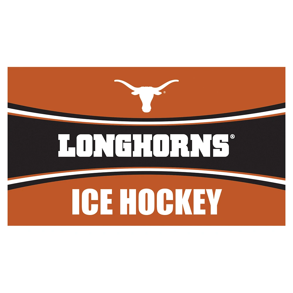 Texas Longhorns 28" x 16" Ice Hockey Trapper Door Mat