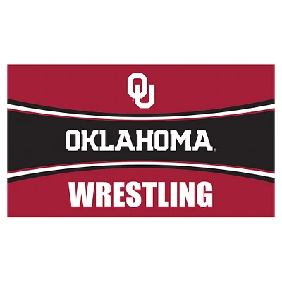Oklahoma Sooners 28" x 16" Wrestling Trapper Door Mat