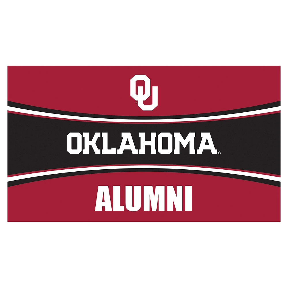 Oklahoma Sooners 28" x 16" Alumni Trapper Door Mat