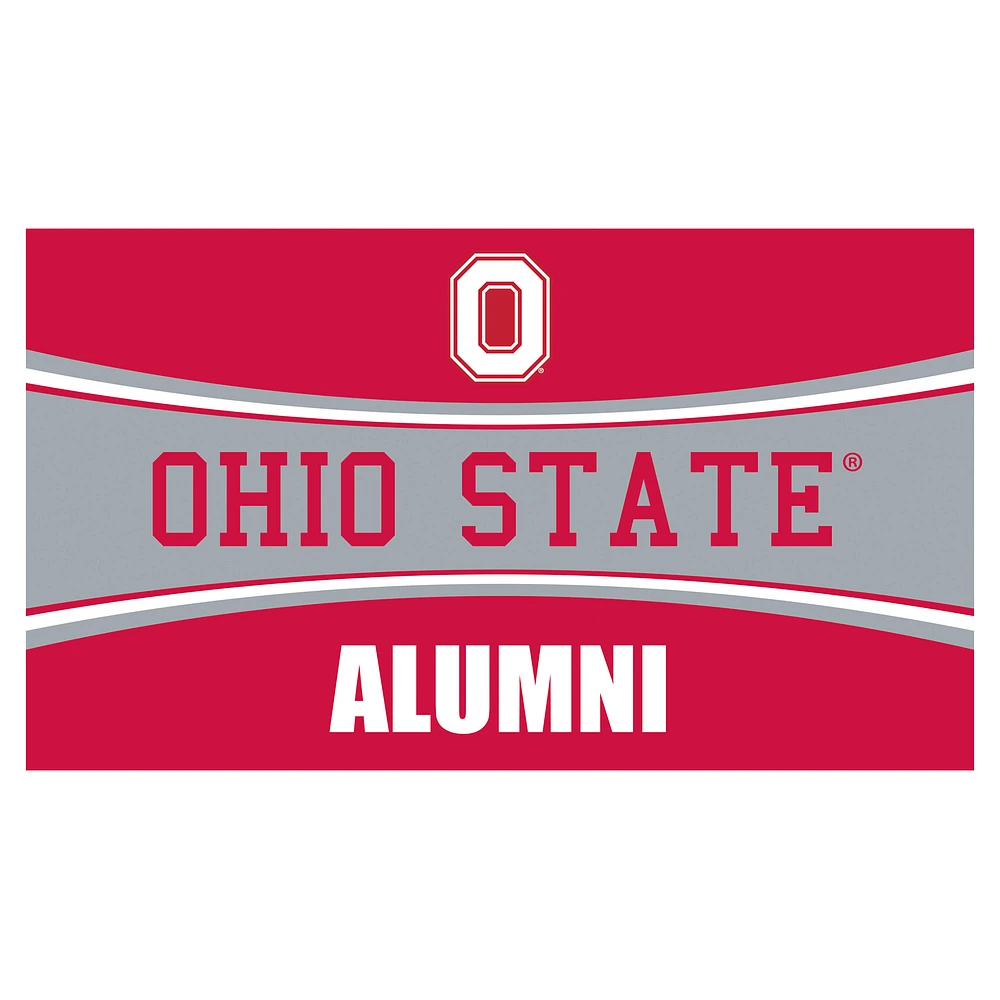Ohio State Buckeyes 28" x 16" Alumni Trapper Door Mat