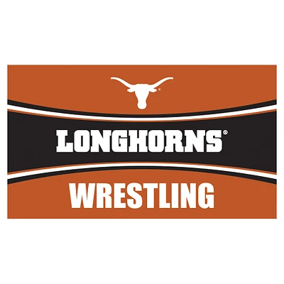 Texas Longhorns 28" x 16" Wrestling Trapper Door Mat