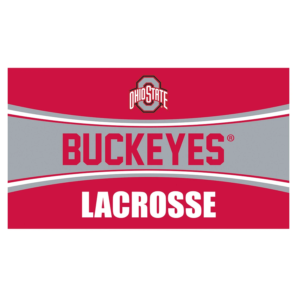 Ohio State Buckeyes 28" x 16" Lacrosse Trapper Door Mat
