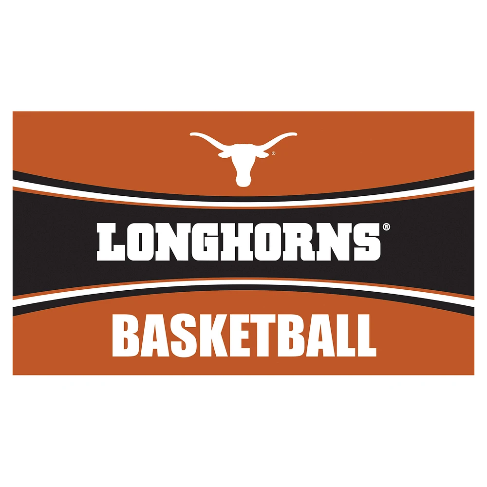 Texas Longhorns 28" x 16" Basketball Trapper Door Mat