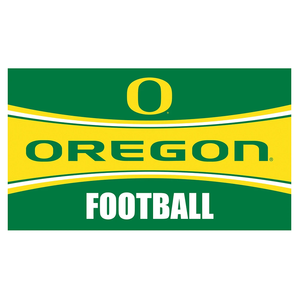 Oregon Ducks 28" x 16" Football Trapper Door Mat