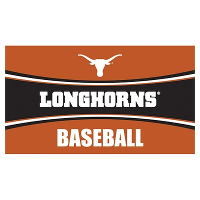 Texas Longhorns 28" x 16" Baseball Trapper Door Mat