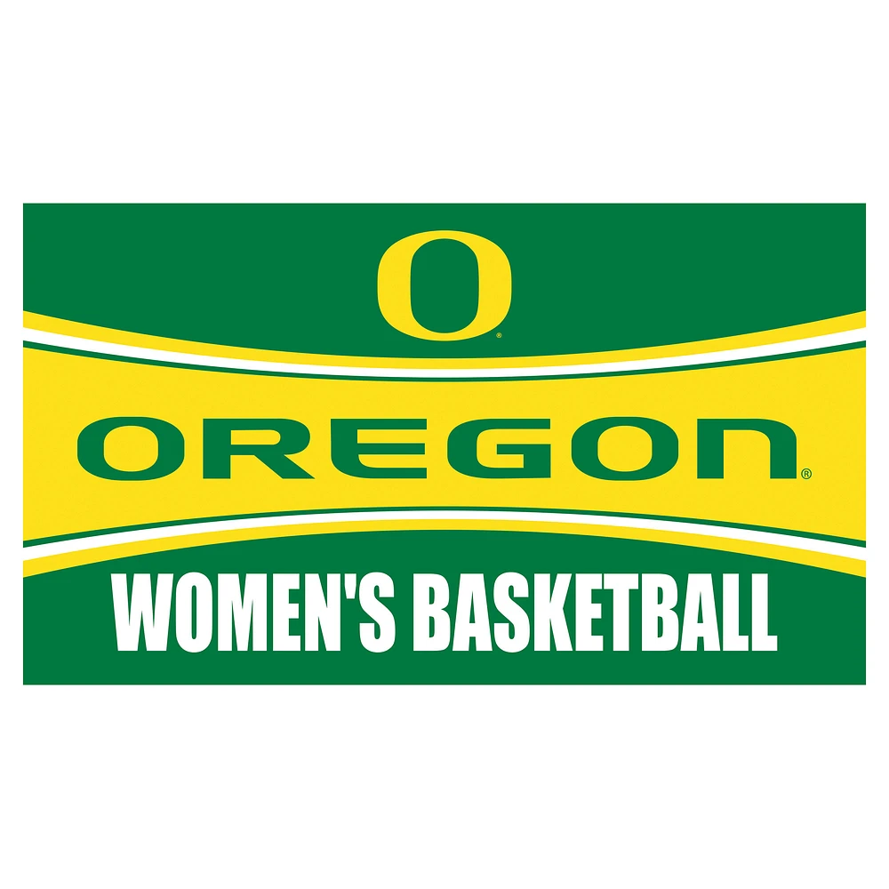 Oregon Ducks 28" x 16" Women's Basketball Trapper Door Mat