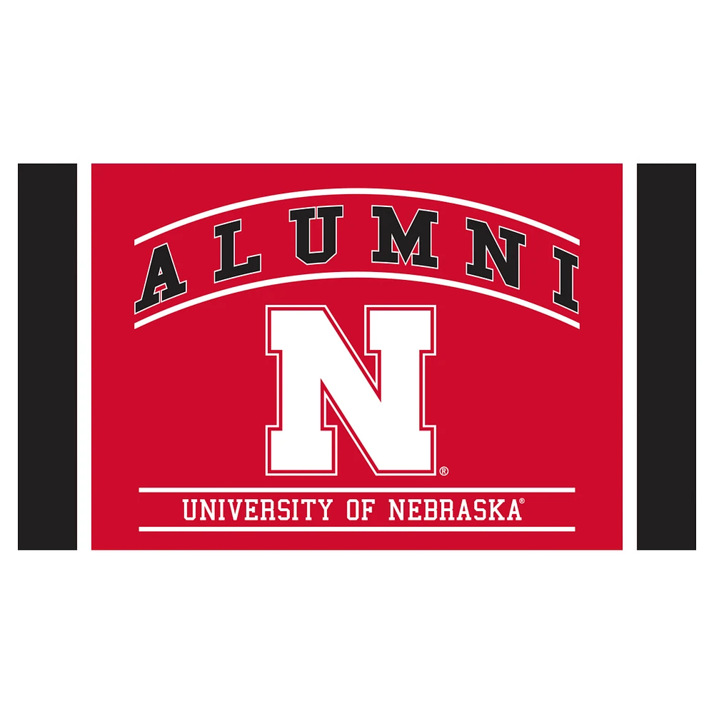 Nebraska Huskers 28" x 16" Alumni Turf Door Mat
