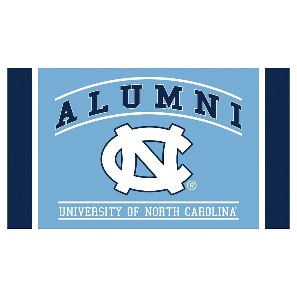 North Carolina Tar Heels 28" x 16" Alumni Turf Door Mat