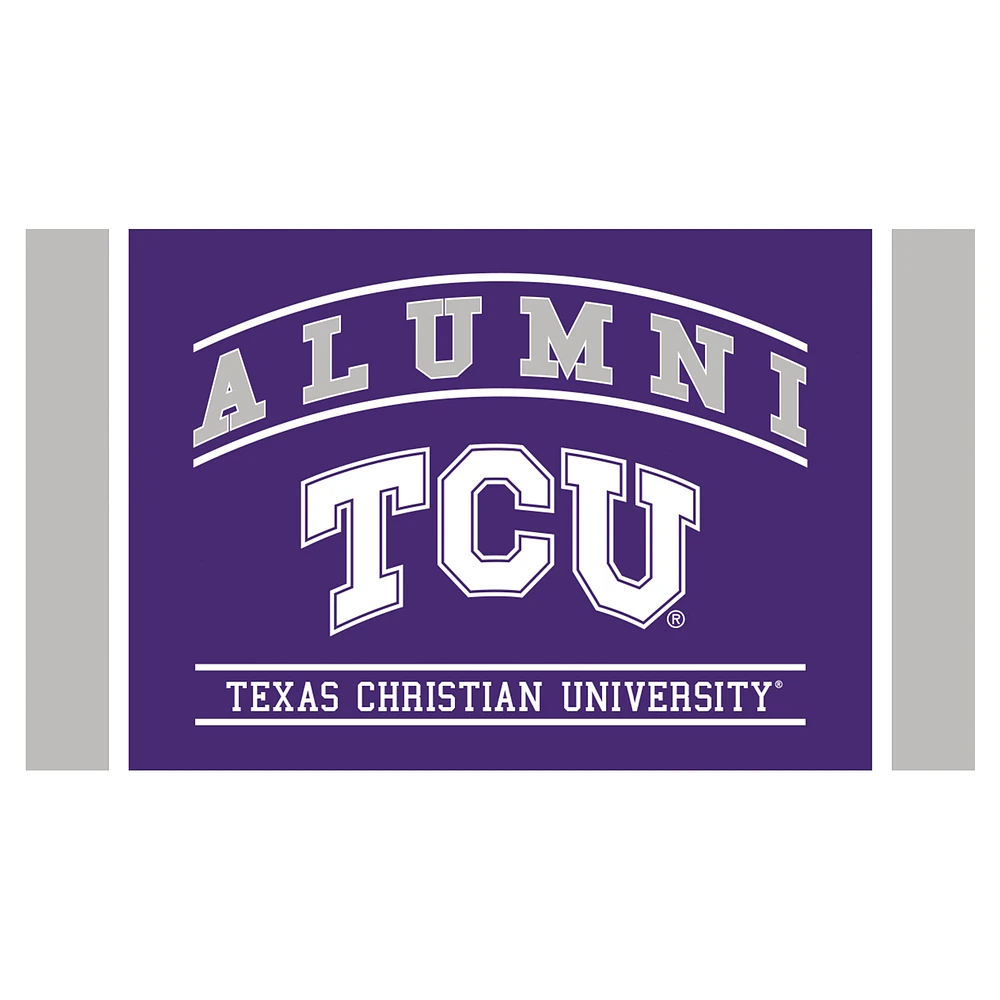 TCU Horned Frogs 28" x 16" Alumni Turf Door Mat