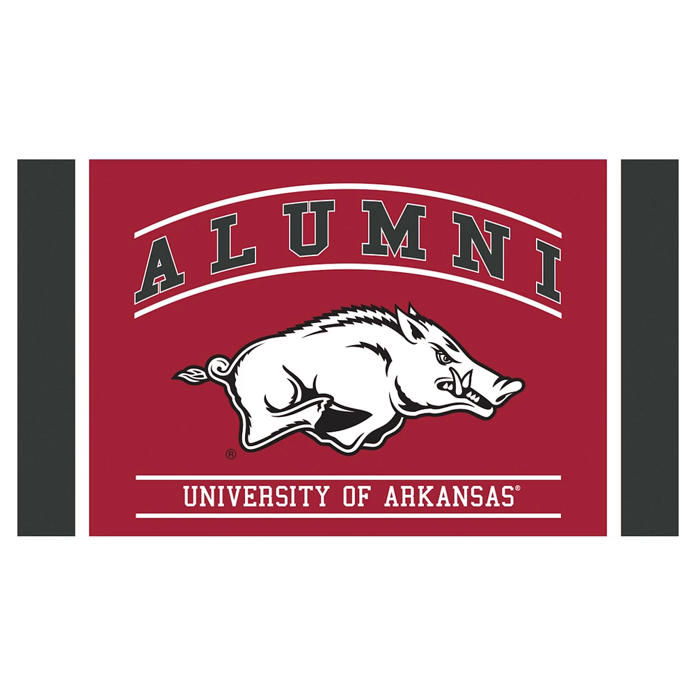 Arkansas Razorbacks 28" x 16" Alumni Turf Door Mat
