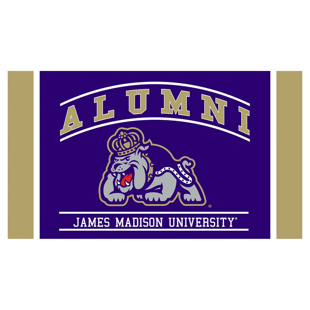 James Madison Dukes 28" x 16" Alumni Turf Door Mat