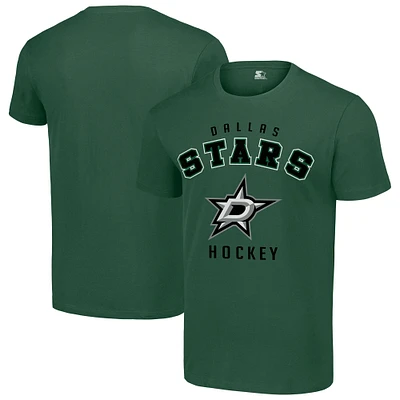 Men's Starter Green Dallas Stars Logo T-Shirt