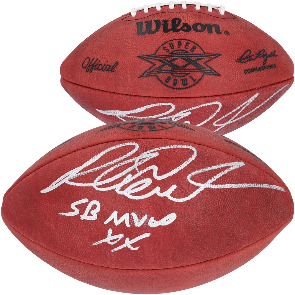 Richard Dent Chicago Bears Autographed SB XX Pro Football with "SB XX MVP" Inscription