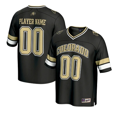 Youth GameDay Greats Black Colorado Buffaloes NIL Pick-A-Player Football Jersey