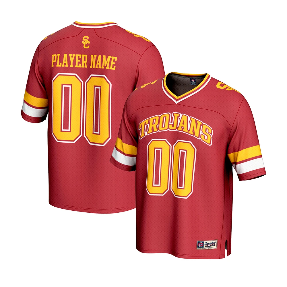 Unisex GameDay Greats Cardinal USC Trojans NIL Pick-A-Player Lightweight Football Fashion Jersey