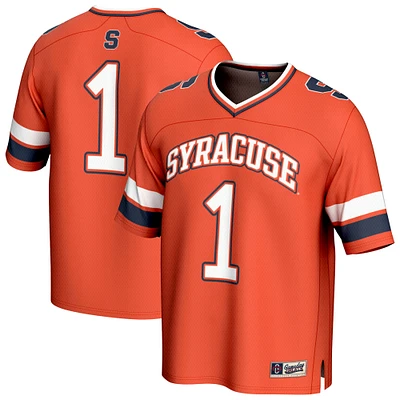 GameDay Greats #1 Orange Syracuse Lightweight Collegiate Football Fashion Jersey